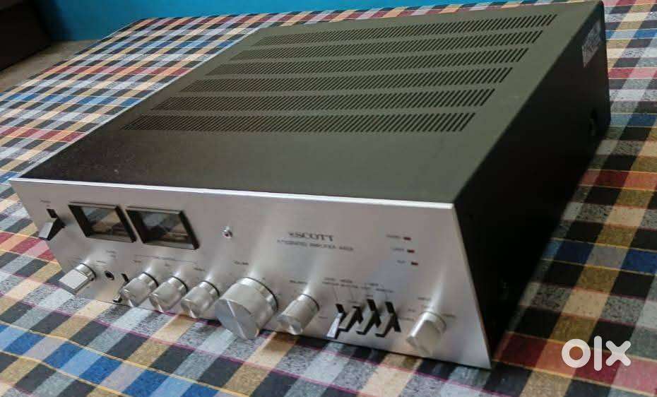 Stero vintage imported amplifier and bose home theater