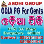 Arohi  North india odia  Pg For Gents