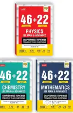 MTG 46+22 years 3 books for PCM jee advanced and jee mains question