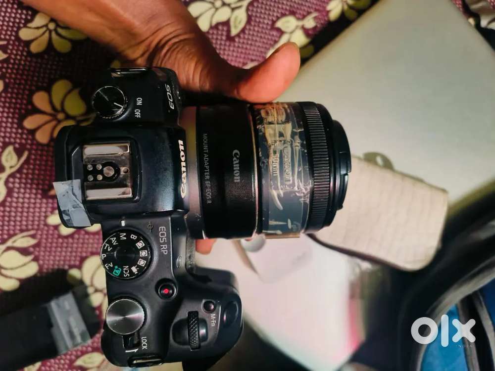 Canon Rp +18 -135 +50mm+2 battry+adaptor+bag+charger