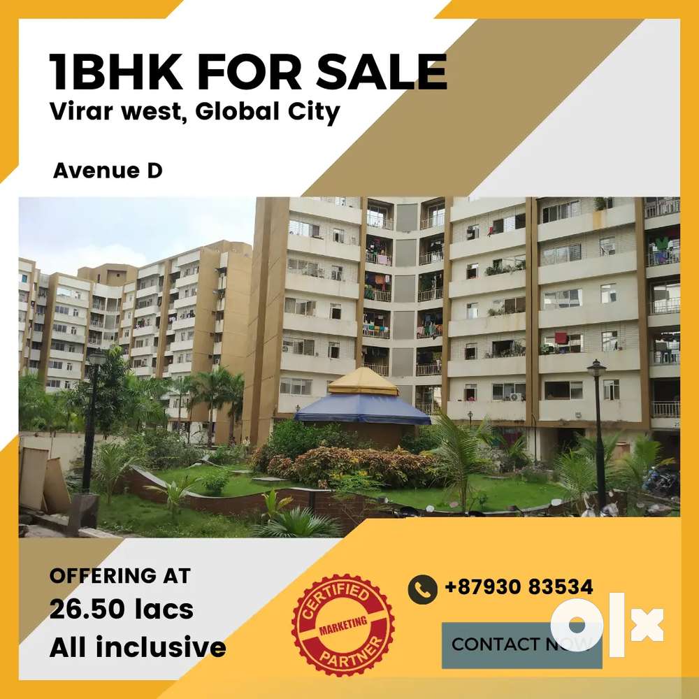 1Bhk For Sale | virar west | Global City