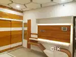 Homas office showroom in wooden furniture and turnkey project
