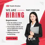 Online platform work // Part Time job // full time
