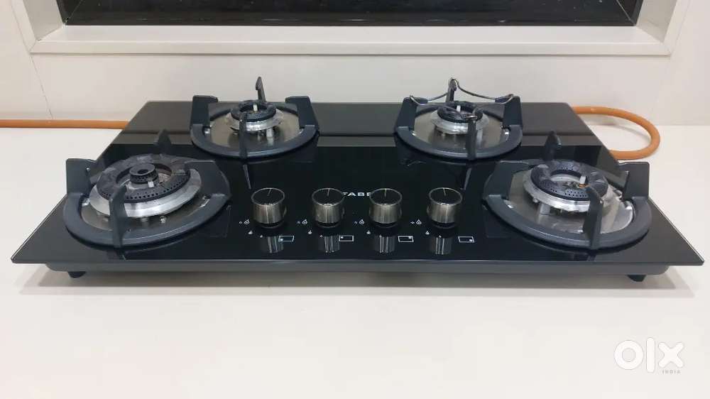 Faber 4 Burners Cooktop (Automatic)  Under Warranty & Free Servicing