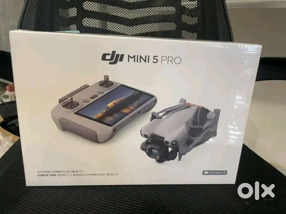 Dji mini 5 pro Fly more combo plus used like new