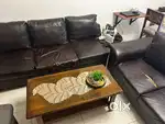 L Shape Leather Sofa