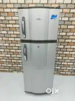 ## grey colour Whirlpool 280 ltrs double door fridge with shipping
