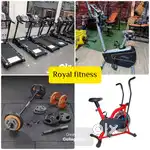 All gym equipment exercise cycle and treadmill available