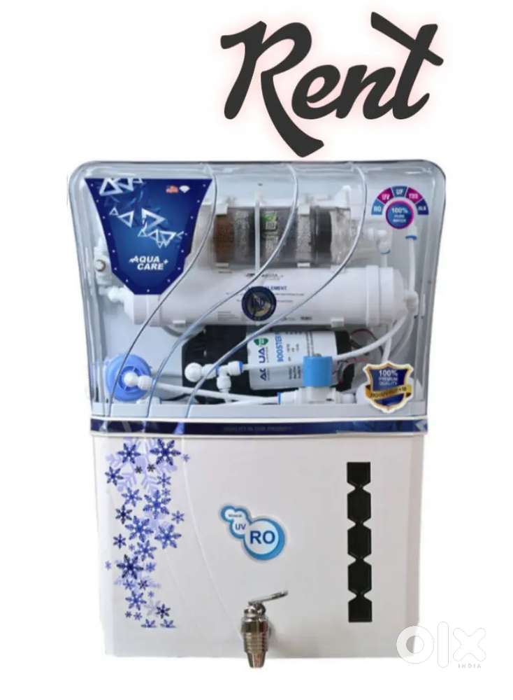 Water purifier available on rent