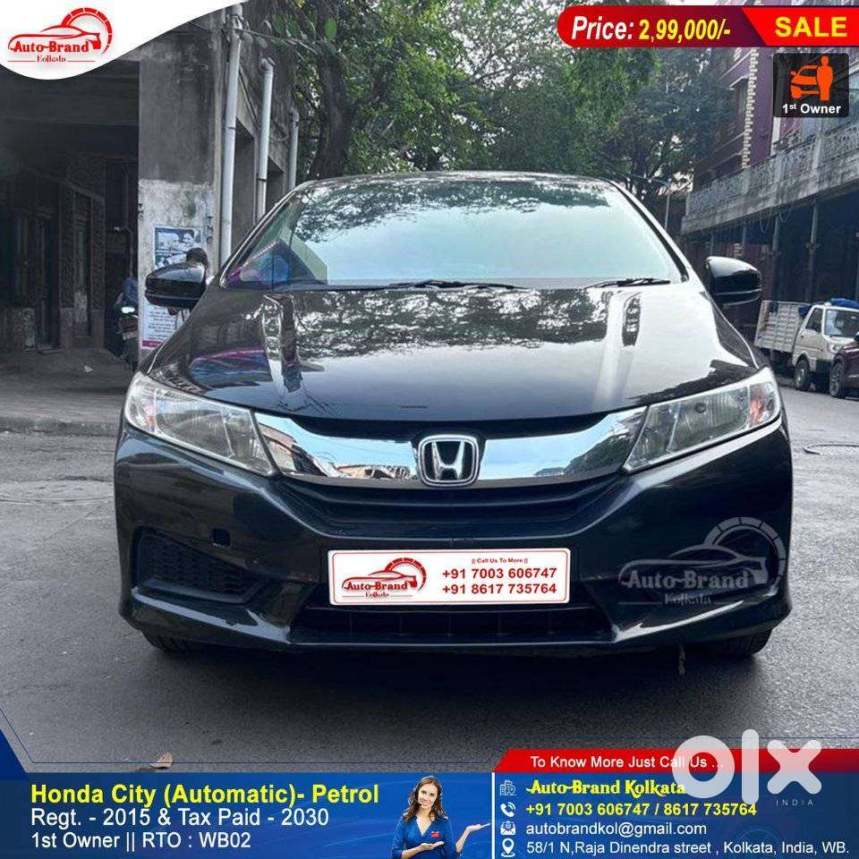 Honda City 2014-2015 V AT, 2015, Petrol
