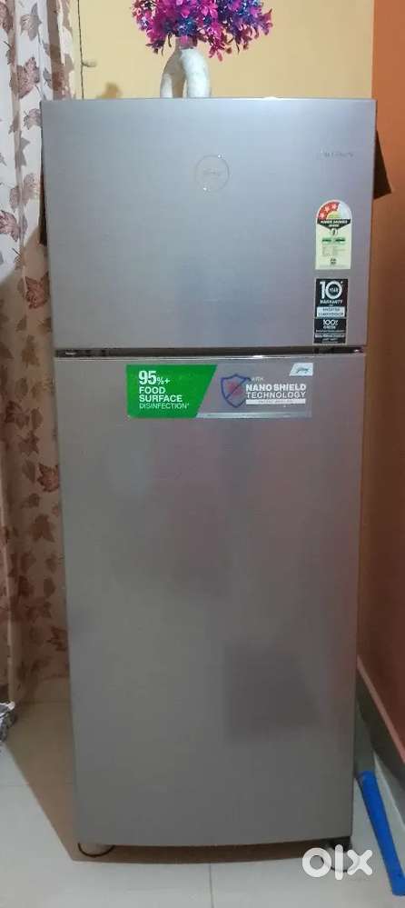Semi new double door fridge