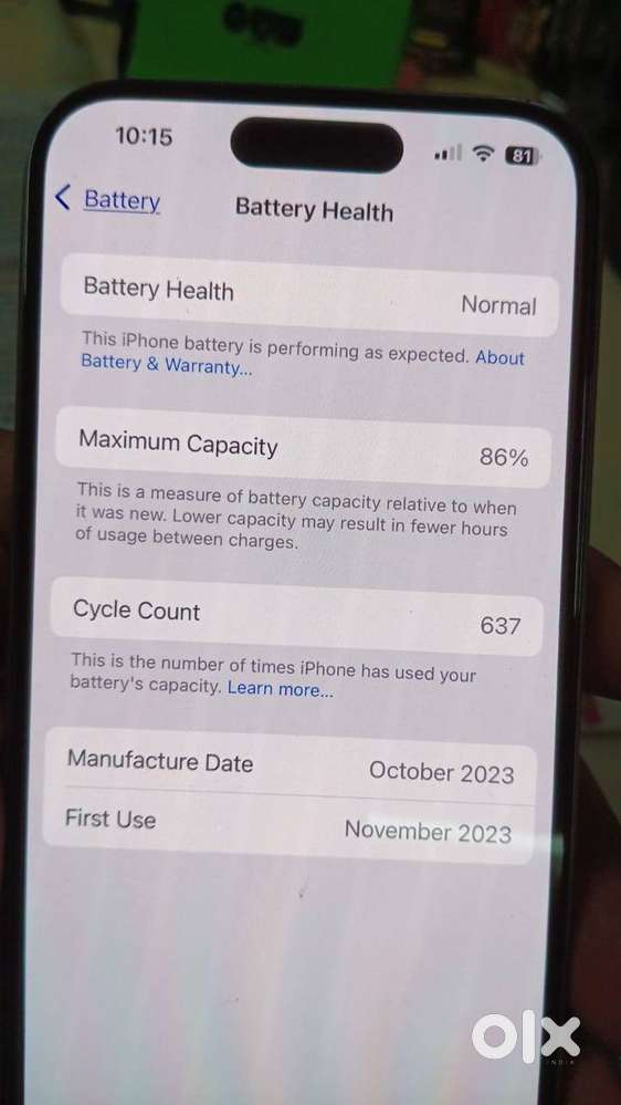 IPHONE 15 PRO TITANIUM 256 GB