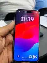 iPhone 15 Good condition wit 100%battry helth..scarch less condition