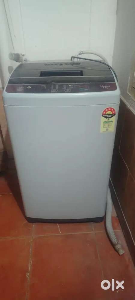 Haier 6.5 kg 5 Star Fully Automatic Top Load Washing Machine.