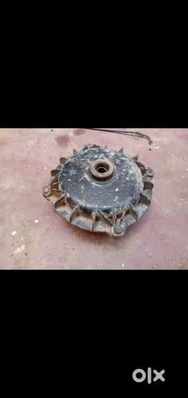 BOBBY rajdoot GTS 175 front wheel hub, tank pad, tank cap