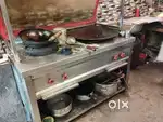 double oven range and kitchen item