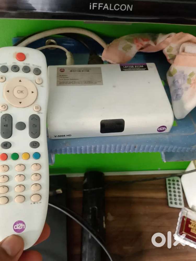 Dish chatri. With box. & Remote