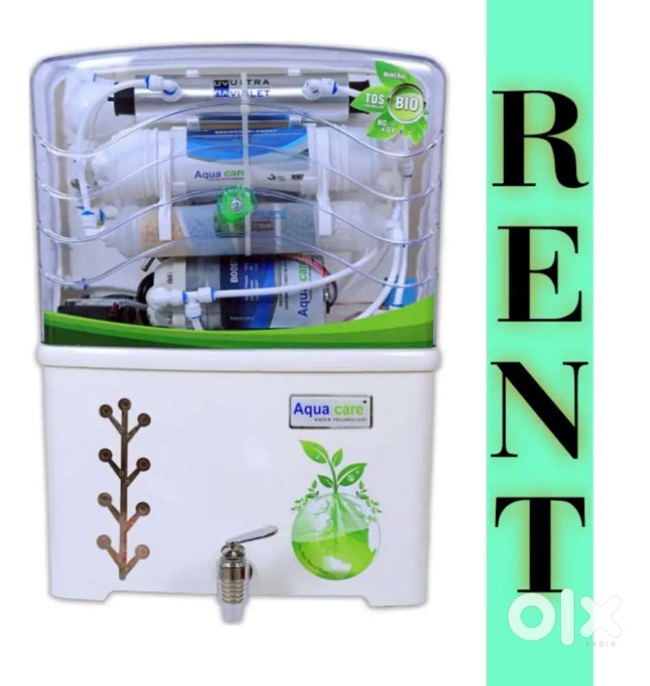 Water purifier available on rent