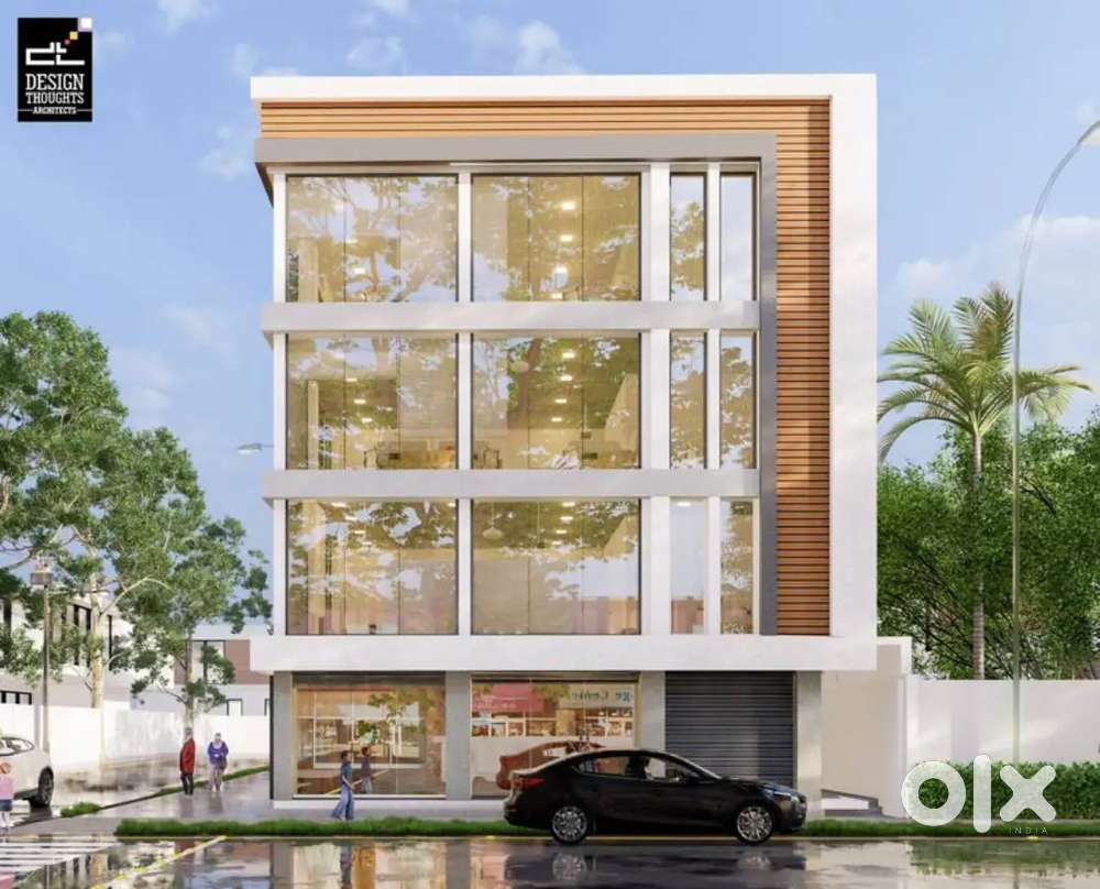 Commercial building for sale in highway frontage vytilla