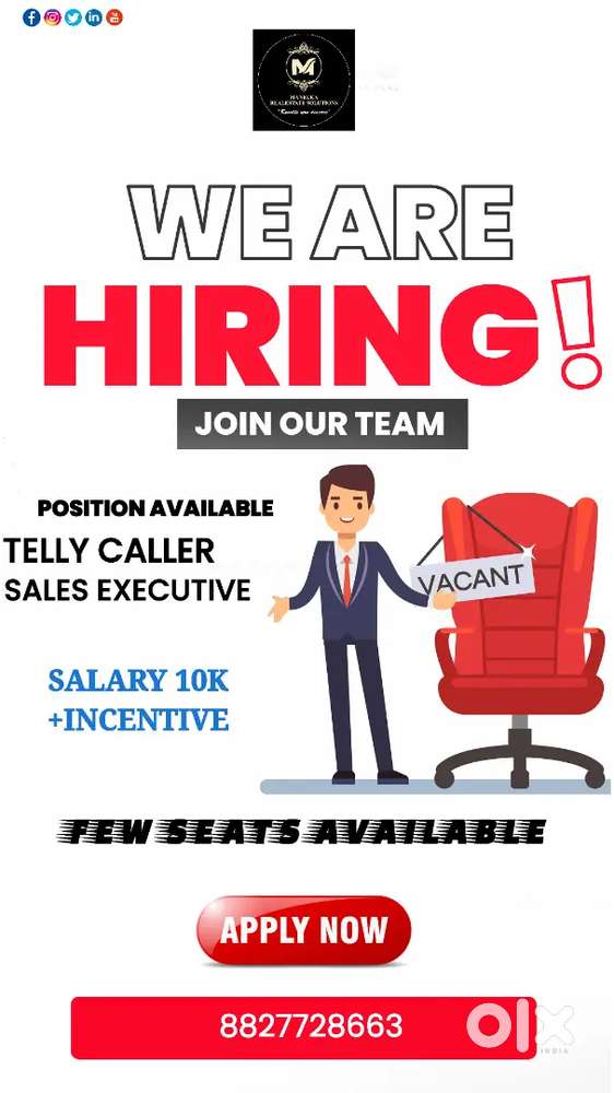 Job in real estate campany