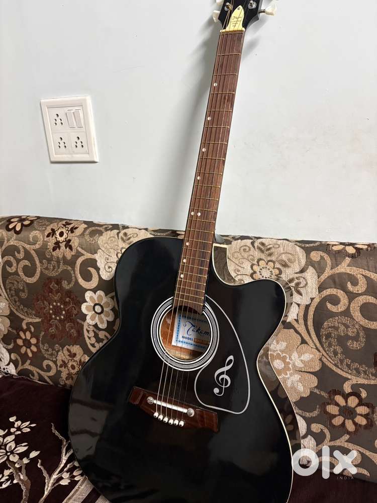 Guitar black colour