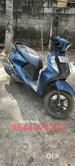 Yamaha/fascino 110 low use ladie use
