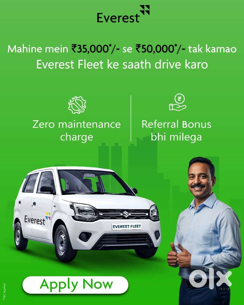 Uber Driver Wanted: Drive EVs with Everest Fleet in Kolkata