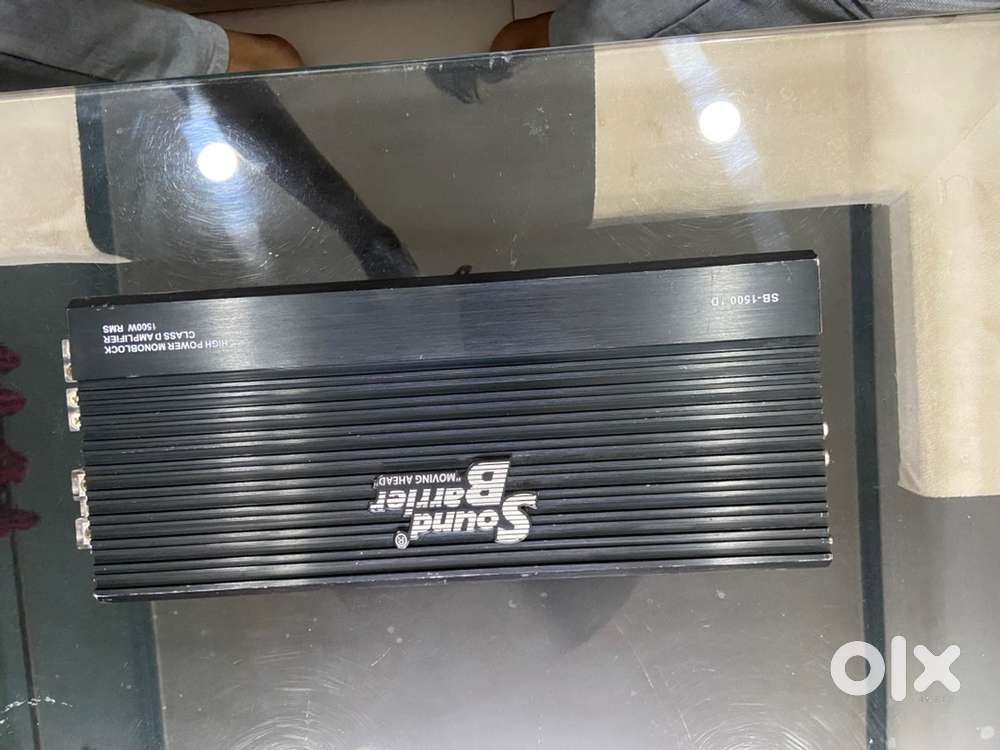 Sound barrier mono amplifier