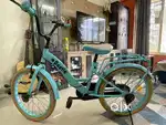 Cute Dutch Blue Bicycle
