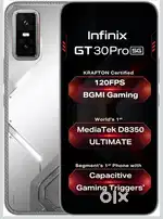 Infinix gt 30 pro  sath men gaming kit hai with bill box