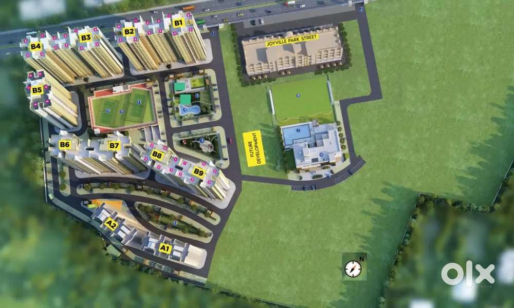 2BHK & 3BHK Deluxe Shapoorji Living amidst Nature