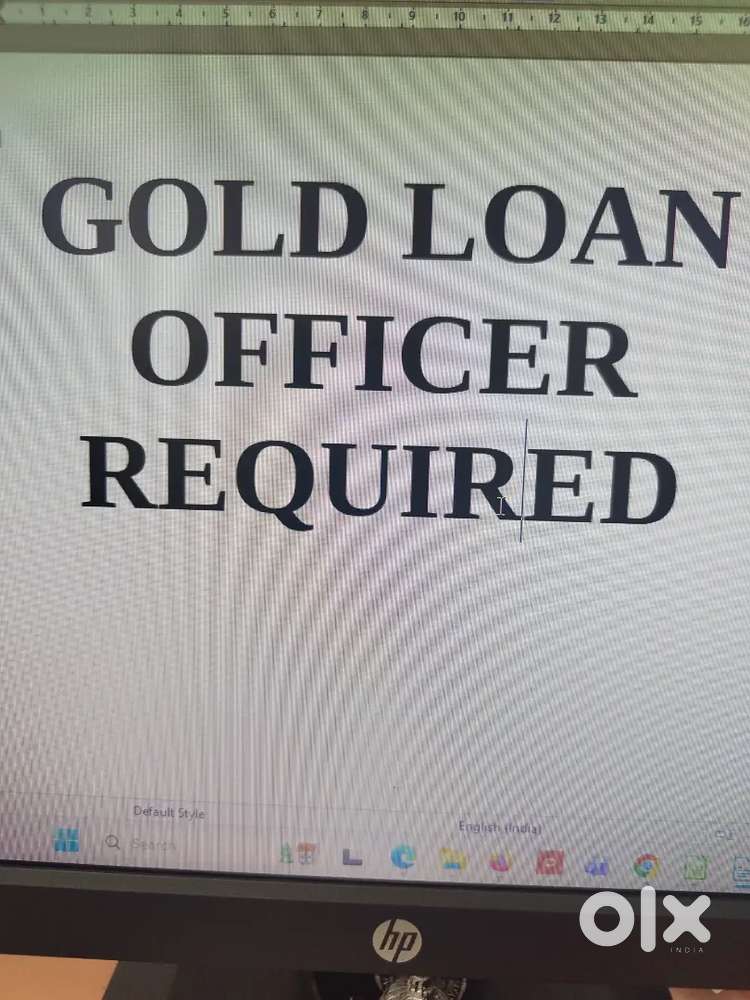 GOLD LOAN OFFICER