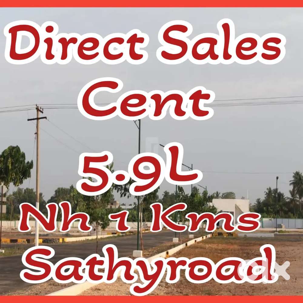 Dtcp Plots For Sales At Sathyroad Nh Near 5.9L Percent