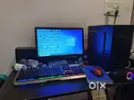 Desktop including a monitor,CPU,UPS, KEYBOARD, MOUSE
