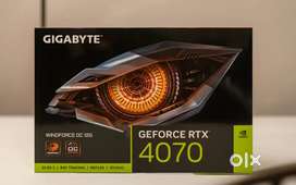 Gigabyte RTX 4070 12GB Graphics Card -

Like New - Bought on 14 April
