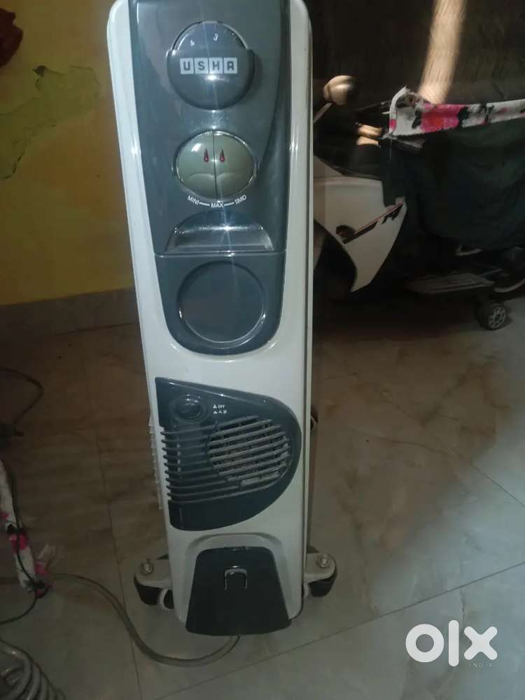 Usha oil heater best condition