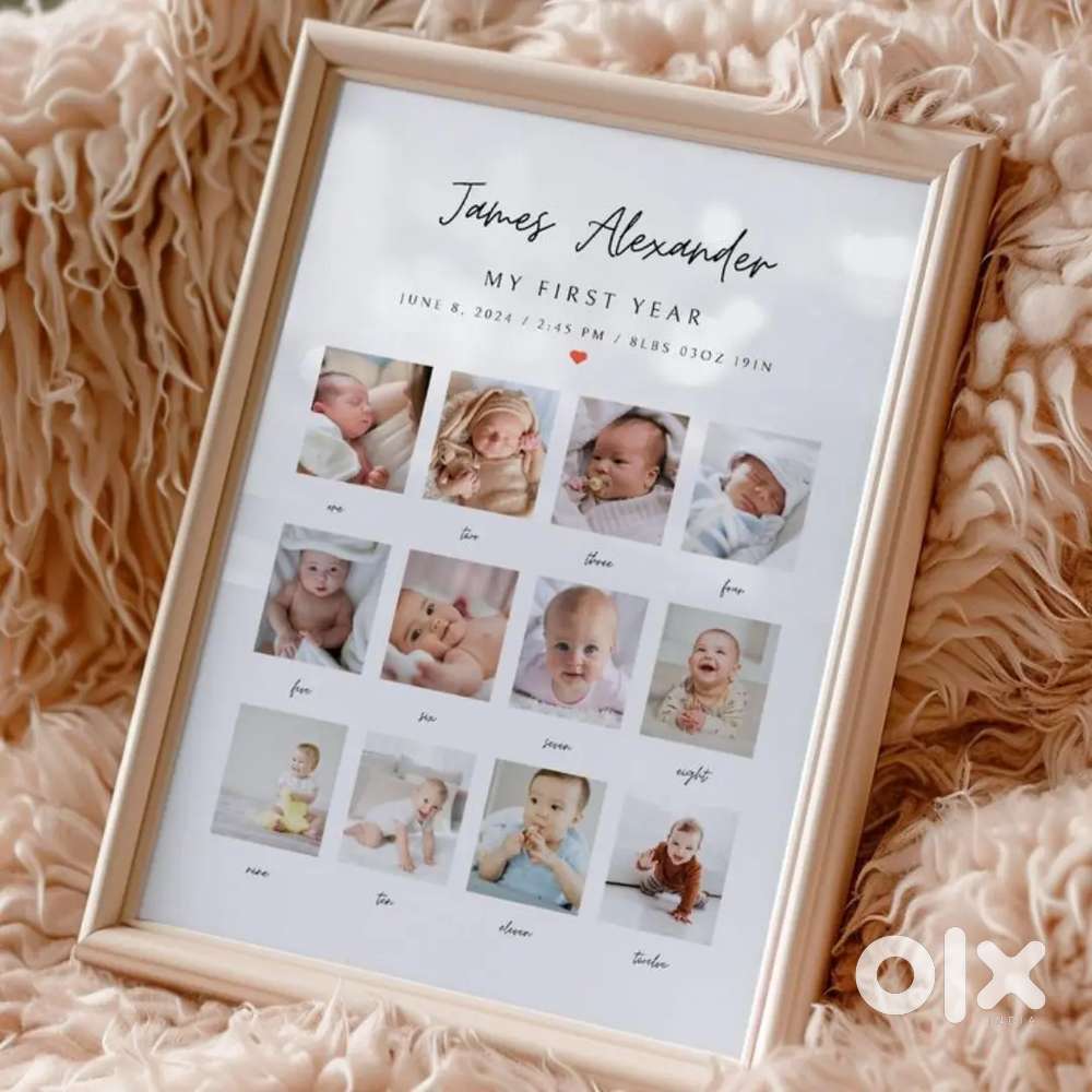 Customized photo frames