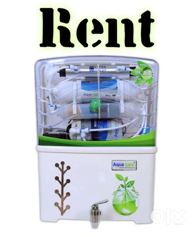 Water purifier available on rent