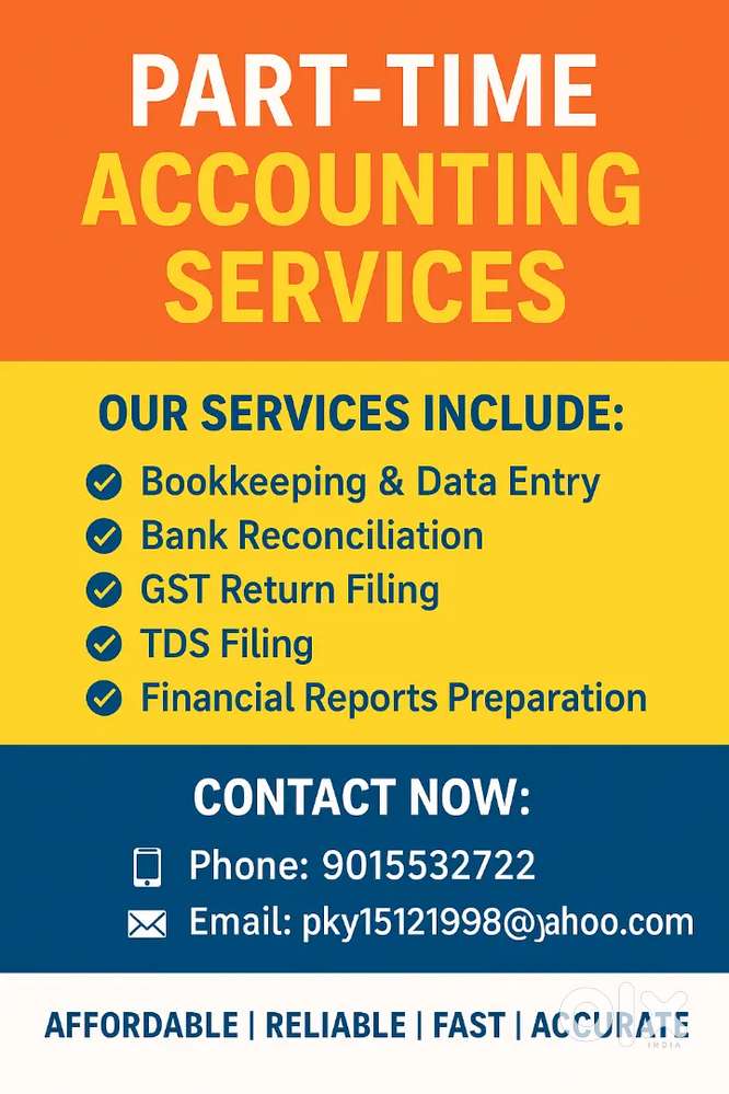 PART TIME ACCOUNTING SERVICES