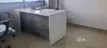 Office Partition and Table and chair Available for sale