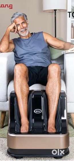 Calf, foot and leg massager for massage