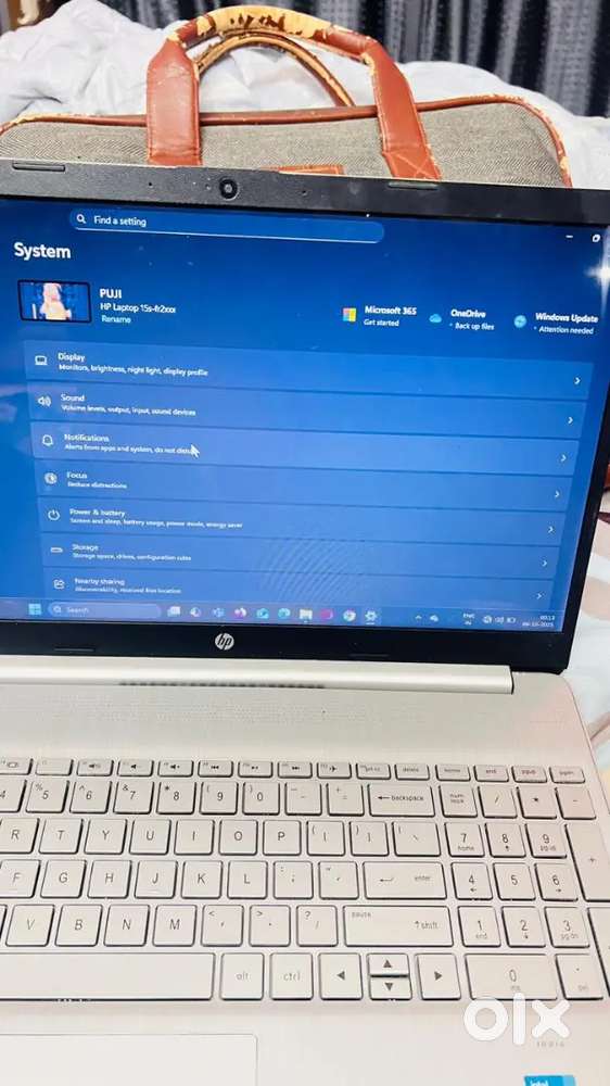 Hp laptop with good condition 4 year old