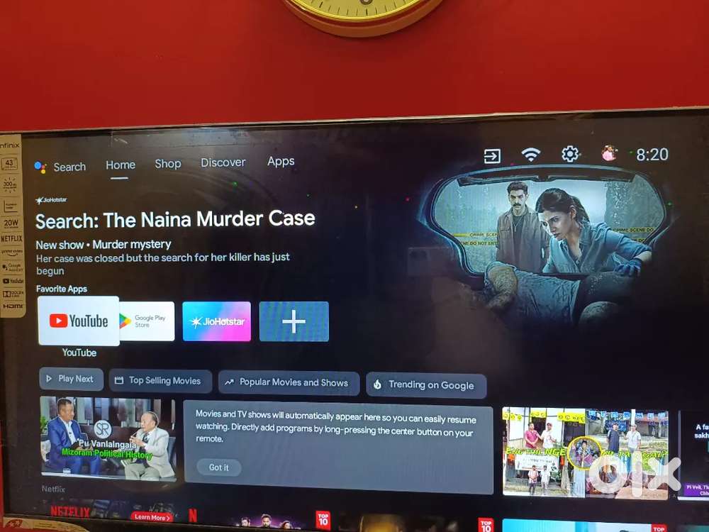 INFINIX 43 4K SMART TV