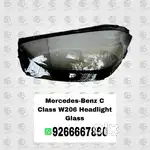Mercedes Benz C Class W206 Headlight Glass