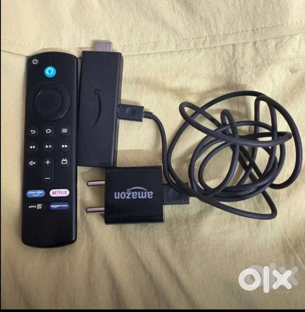 Amazon fire stick remote ke sath remote okay hai charger ke sath okay