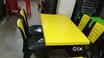Table and chairs set for hotel or other use