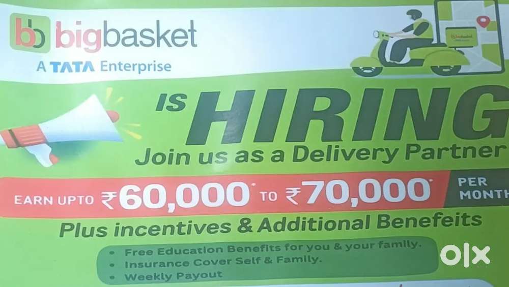 Wanted delivery partnars