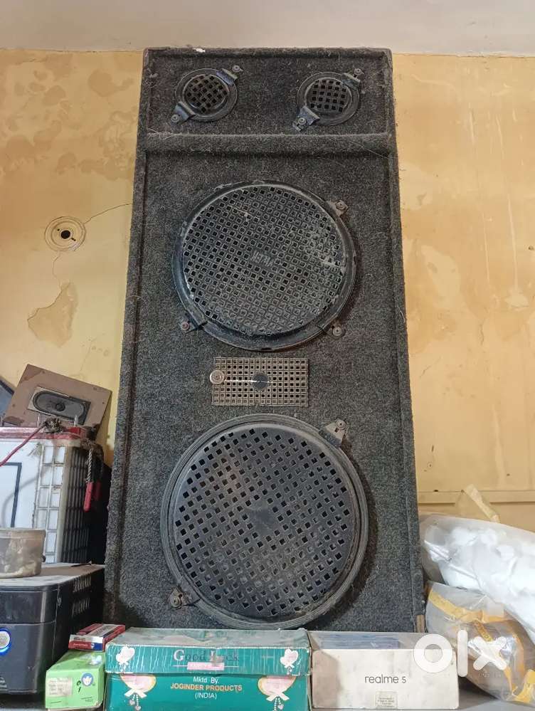 12 inch ke do speker h & 120 watts amplifer