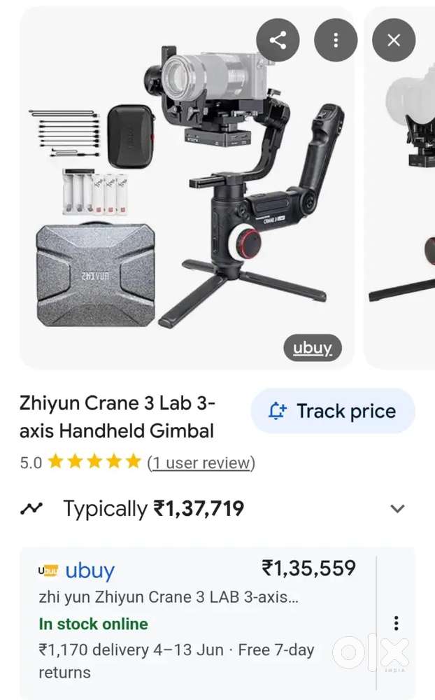 CAMERA GIMBAL TOTAL 4 NUMBERS