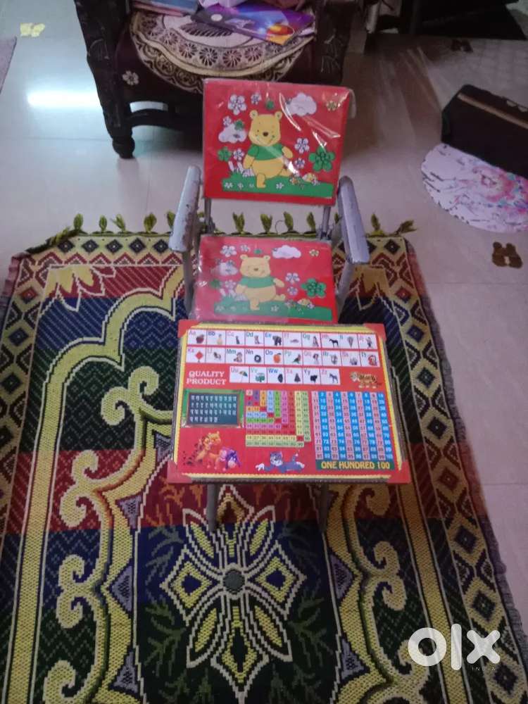 Kid's studies chair and table